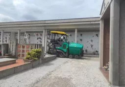 Lavori al cimitero di Castelletto