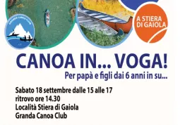 Il 18 settembre corso di canoa del Cerchio allargato