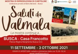 La mostra “Saluti da Valmala” nella galleria  Casa Francotto da sabato 11 settembre a domenica 3 ottobre