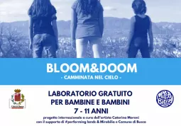 Il laboratorio è  gratuito e si terrà lunedì 20, mercoledì 22, venerdì 24 settembre dalle ore 15:30 alle 17:30 con ritrovo nel salone comunale Chiappello, in via Cavour 28. L’esperienza, che si svolgerà in gran parte  all’aperto, nel Giardino dell’Infinito e nel centro storico, si concluderà con un’esplorazione aperta al pubblico sabato 25 settembre