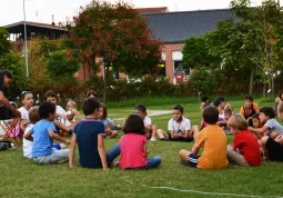 Inaugurazione piccole biblioteche nel Giardino dell'Infinito