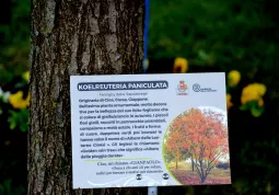 Inaugurazione piccole biblioteche nel Giardino dell'Infinito