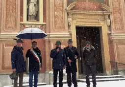 Il sindaco, Marco Gallo, e l'assessore al Volotariato, Ezio Donadio,Insiem con il resto della Giunta Comunale, hanno reso omaggio al prestigiso sodalizoni che da tanti anni risponde sempre Presente. pronto a dare una mano sia negli eventi lieti che nelle emergenze