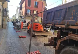 L'Acada sostituisce le tubature in via Umberto I