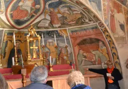 I quattrocenteschi affreschi dei Biazaci fra i tesori illustari a Busca per le Giornate di primavera del Fai