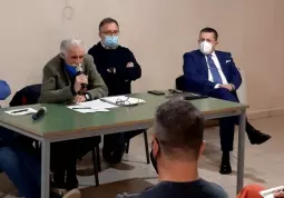 Da sinistra Paolo Robasto, Duilio Raspini, Marco Gallo, Luca Chiapella