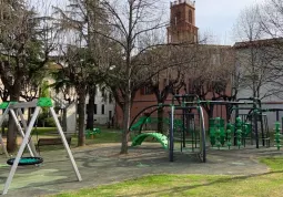 Inaugurazione della nuova area-giochi del parco della Resistenza