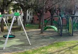 Inaugurazione della nuova area-giochi del parco della Resistenza