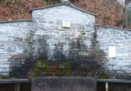 La fontana al santuario di Valmala