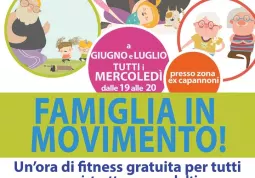 Un'ora di fitness gratuita con istruttori  al mercoledì