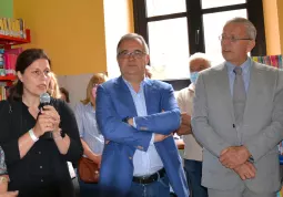 Inaugurazione angolo di Viviane nella biblioteca civica