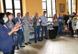 Inaugurazione angolo di Viviane nella biblioteca civica