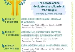 L’equipe Affidi del Consorzio socio-assistenziale del Cuneese presenta un ciclo di incontri online sul tema dal titolo “Sguardi e pensieri sull'accoglienza”