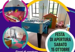 Sabato 15 ottobre festa di riapertura della ludoteca