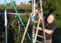 Lavori alla pista da motocross