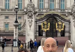  Massimo Cazzalini e  Ilaria Airoldi  dopo la Maratona di Londra