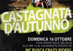 Il 16 ottobre castagnata al Moto Club Crazy Riders