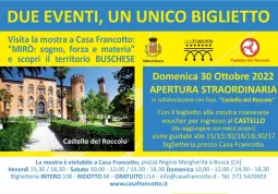 Con la mostra iniziative di promozione del territorio