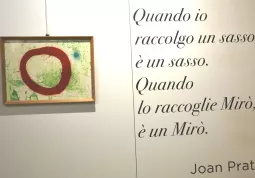 Inaugurazione mostra Mirò