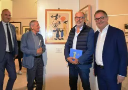 Inaugurazione mostra Mirò