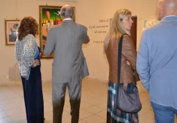 Inaugurazione mostra Mirò