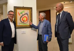 Inaugurazione mostra Mirò