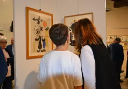 Inaugurazione mostra Mirò