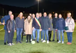 Inaugurazione campo sintetico da calcio