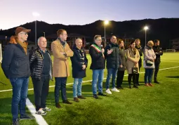 Inaugurazione campo sintetico da calcio