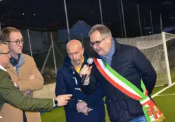 Inaugurazione campo sintetico da calcio