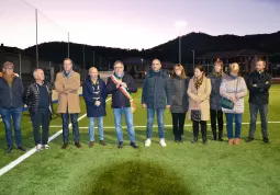 Inaugurazione campo sintetico da calcio