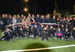 Inaugurazione campo sintetico da calcio