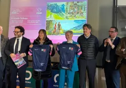 Un momento della presentazione del catalogo ieri a Torino