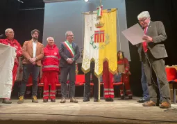 Consegna alla Città  della Medaglia d’oro al Merito della Croce Rossa Italiana 