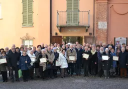 Ieri al Teatro Civico l'omaggio della Città alle coppie più longeve