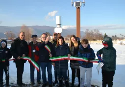 La  stazione meteorologica attiva da pochi giorni nel parco dell’Ingenio è stata inaugurata ieri