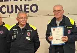 Premiata la Protezione civile comunale di Busca per l'opera svolta durante la pandemia