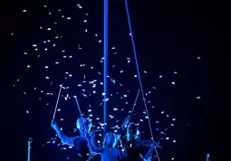 Un'immagine dallo spettacolo