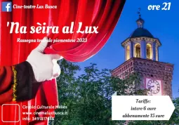 ’Na seira al Lux, rassegna di teatro dialettale