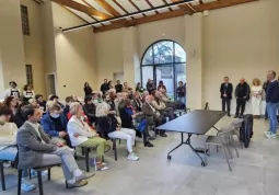 La presentazione del progetto nello Spazio incontri Porta Santa Maria