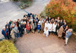 I convenuti per l'evento