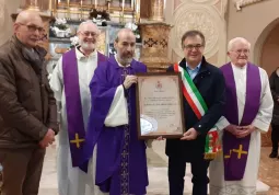 La consegna della Cittadinanza ai Frati Cappuccini