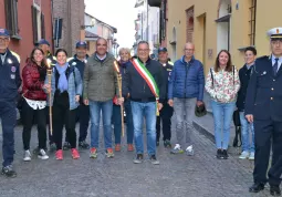 La partenza da Busca della Marcia dello scorso anno