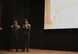 Piccoli volontari Protezione civile e Sai Carabinieri