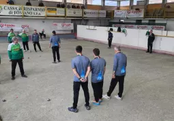 Un momento della partita di ieri