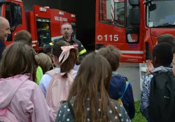 Piccoli volontari - Croce Rossa e Vigili del Fuoco