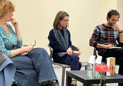 La scrittrice Marta Cai a Busca per la serie “Incontri con gli autori in biblioteca”
