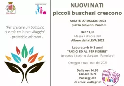 Sabato 27 maggio Busca aderisce alla  Giornata del gioco libero all’aperto