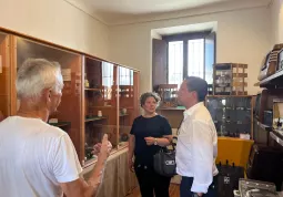 Delegazione argentina in città