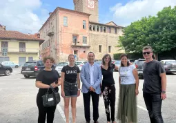 Delegazione argentina in città